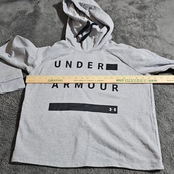 Under Armour Loose Fit Running Hooded Sweatshirt Size S - Picture 4 of 6